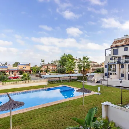 Lovely In With Swimming Pool Apartment Denia